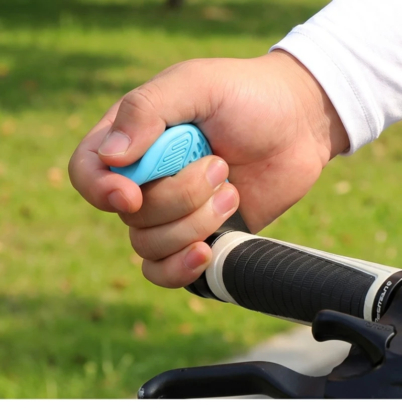 Deemount Thumb Grip 21.8-22.2mm Handlebar Install 5-Color Choice MTB Bike Bar Ergonomically Design Adjustable Rest Comfort Part