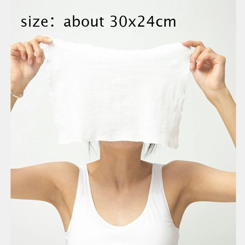 20pcs Disposable Thickened Compressed Towels Portable Facial Cleansing Towels for Men Women Beauty Travel Supplies view 6