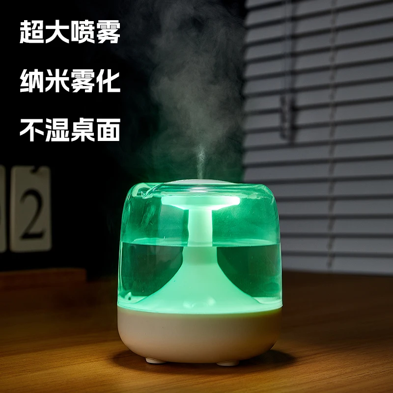 Air Humidifier Professional Large Capacity Double Spray Port Cool Mist Maker for Home Room Office Mute Desktop Air Humidifier image 5