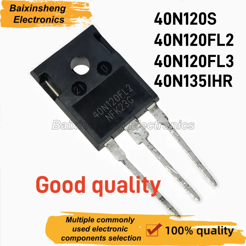 10PCS 40N120S 40N120FL2 40N120FL3 40N135IHR TO-247 NGTB40N120SWG NGTB40N120FL2WG NGTB40N120FL3WG NGTB40N135IHR