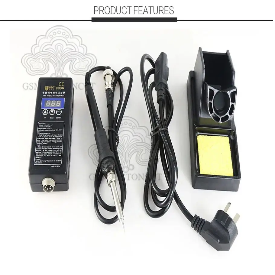 BST-9936 Intelligent Constant Temperature Soldering Station for Motherboard IC Chip Welding Repair Soldering Iron, Portable
