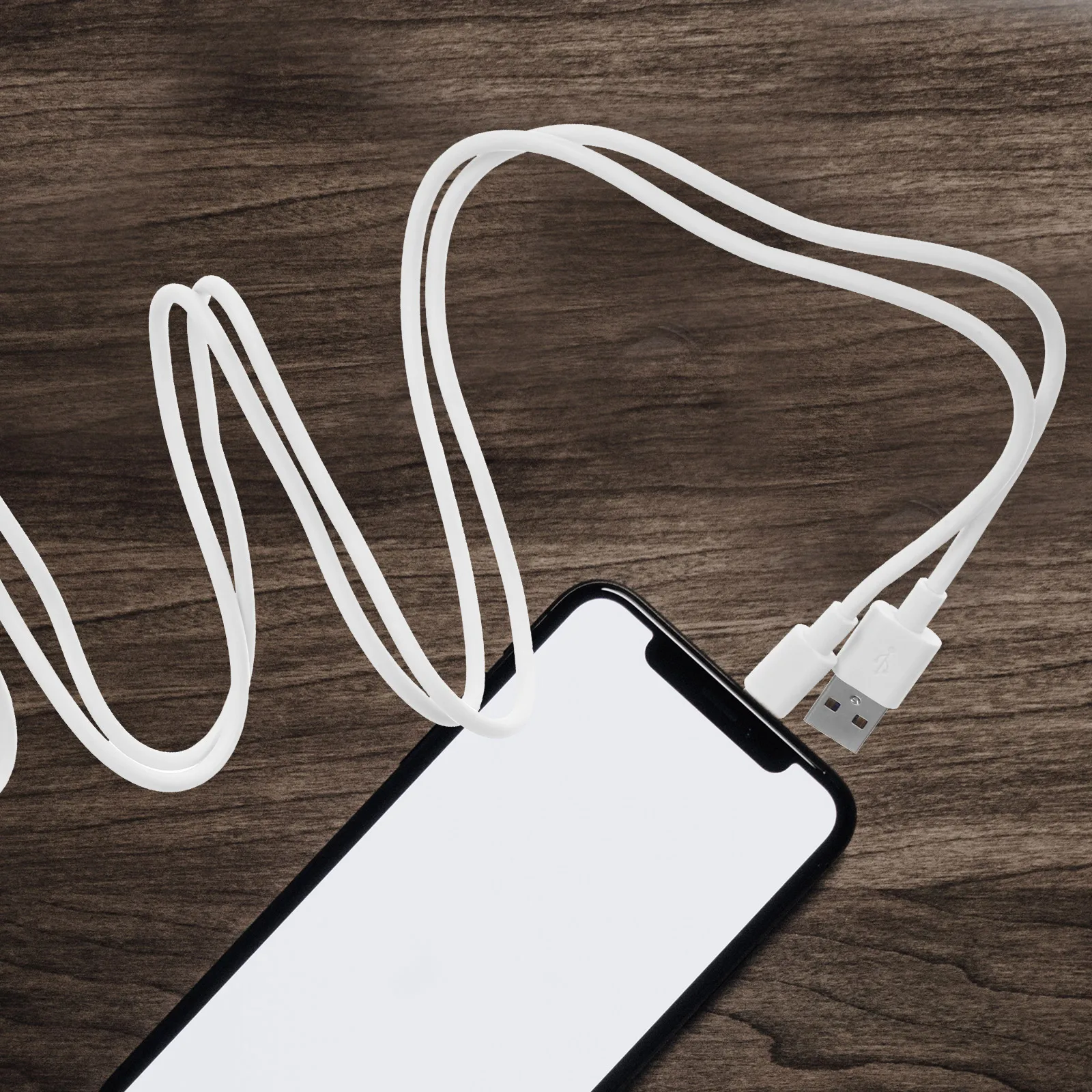 

1.5m Fast Charging Cable USB Type-C Heavy Duty PVC Copper Data Cord for Phone Tablet Charging Long-Lasting Durability