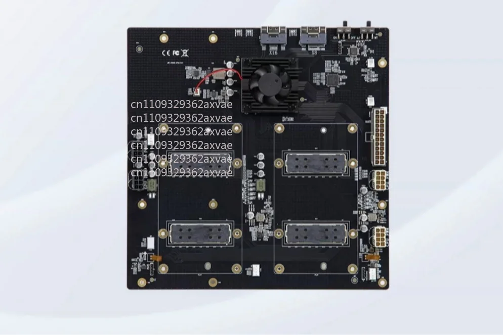 For v100 sxm2 GPU dual card 300G nvlink adapter board no split needed