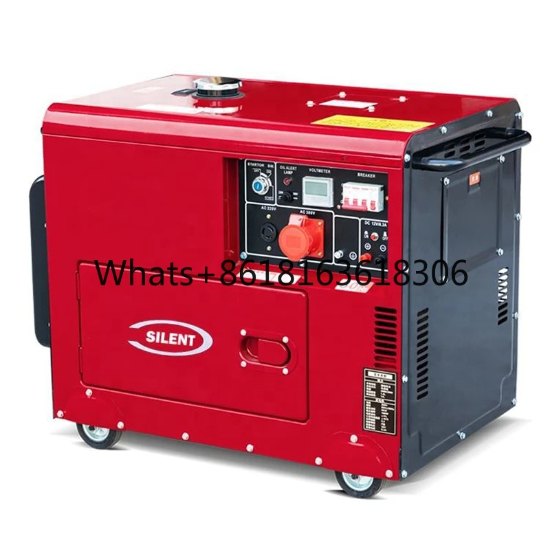 50/60Hz 10kva silent generator single phase sound proof generators