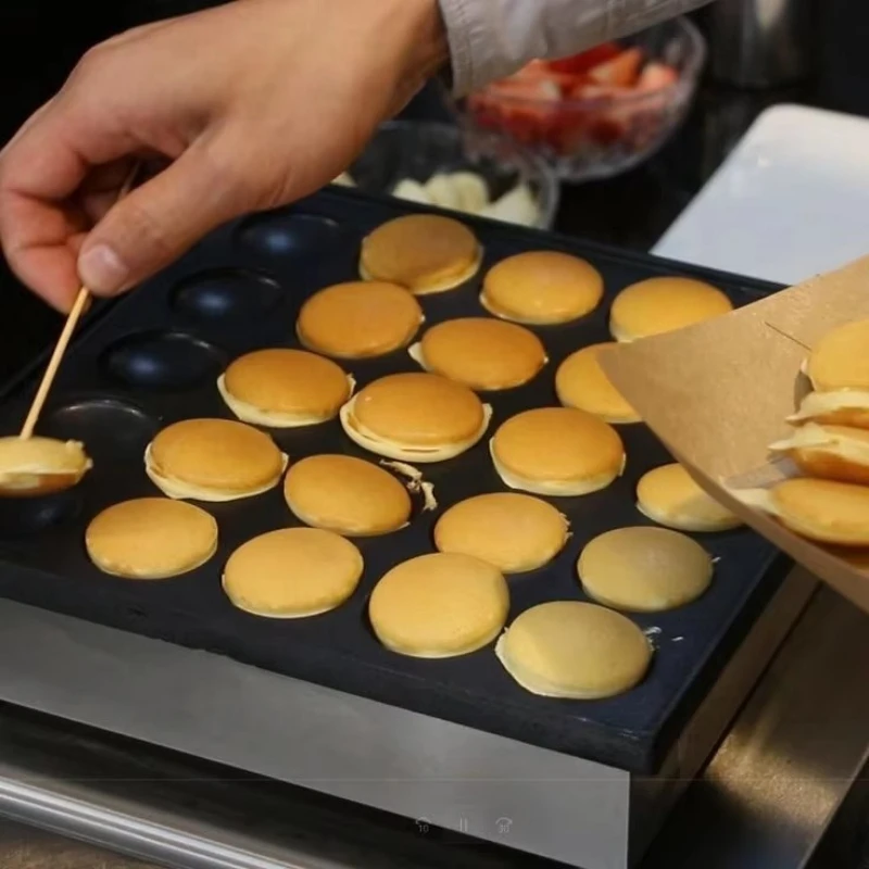 Baked Dutch Mini Pancake Maker 25 Round Hot Cake
