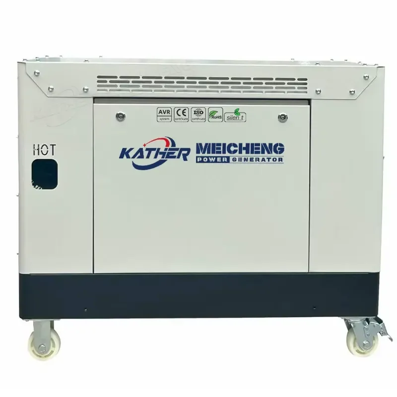 15kva 20kva 25kva 30kva 50kva Silent Generators Set 3 Phase Air Cooled LNG/LPG/Petrol Generator Factory Emergency