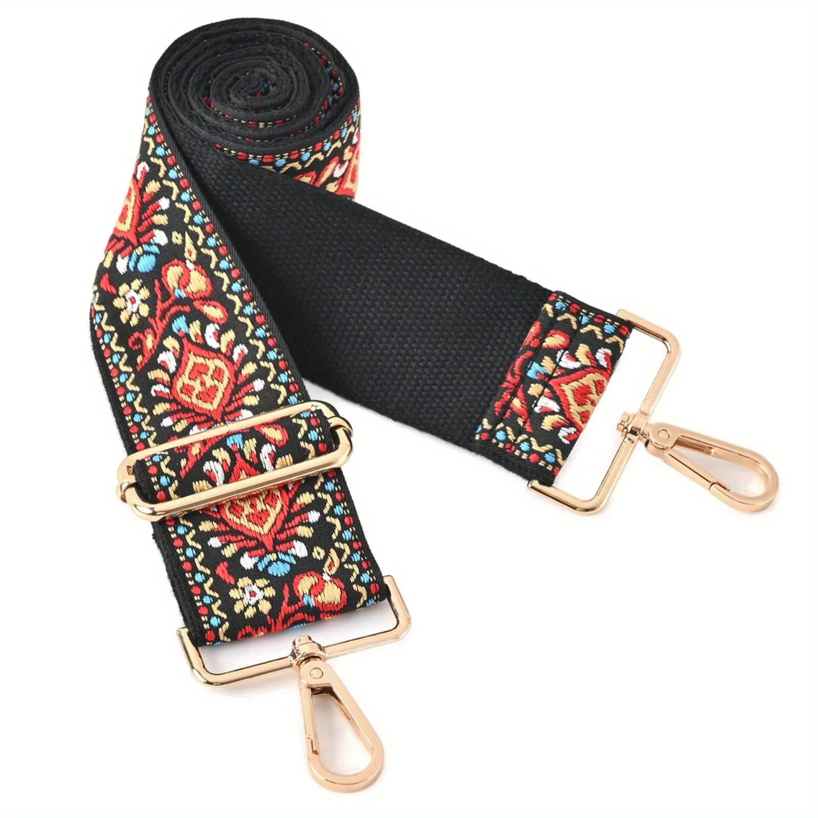 1pc Ethnic Style Purse Strap Replaceable Handbag Fanny Bag Crossbody Bag Strap Simple Adjustable Wide Strap Portable Strap