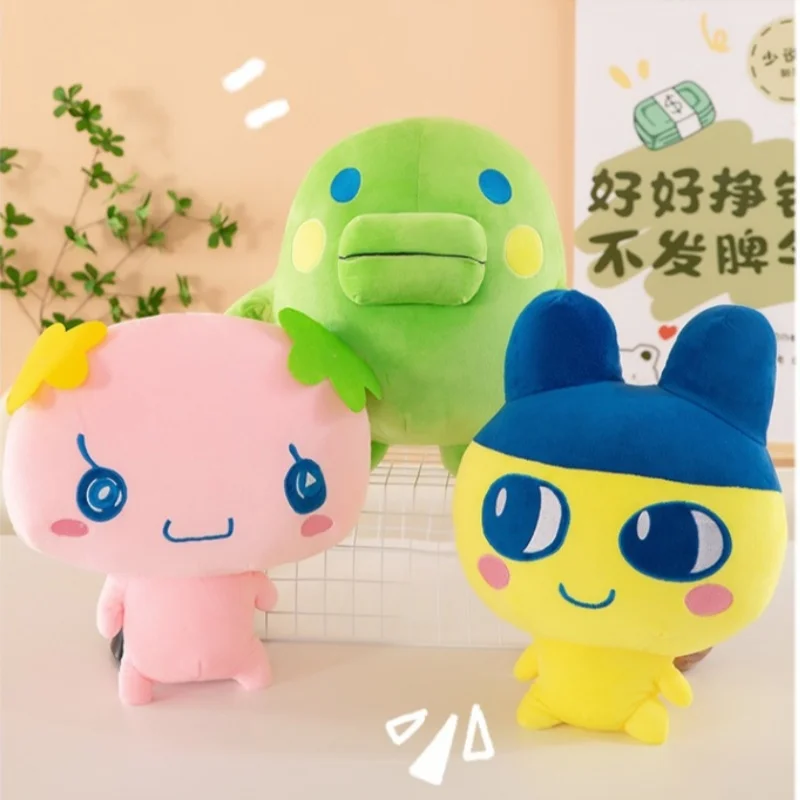 

40cm Cartoon Tamagotchi Plush Doll Bedroom Sofa Decoration Sleeping Companion Doll Cartoon Peripheral Plush Toy Christmas Gift