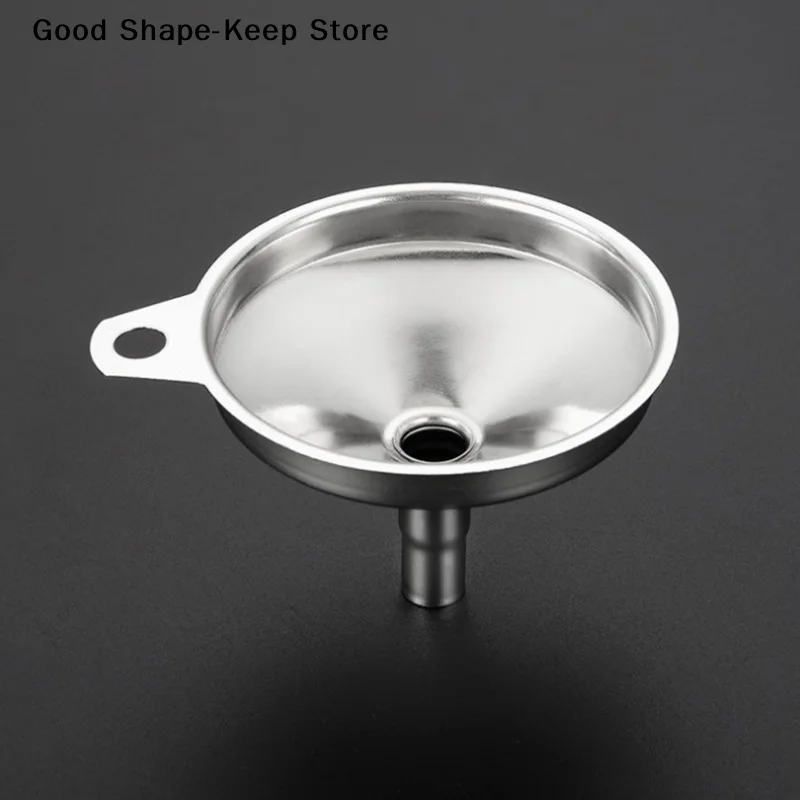daily1pc Funnel Stainless Steel Filling Hip Flask Beer Liquid Oil Tools Small Mouth Stainless steel small funnelDaily products