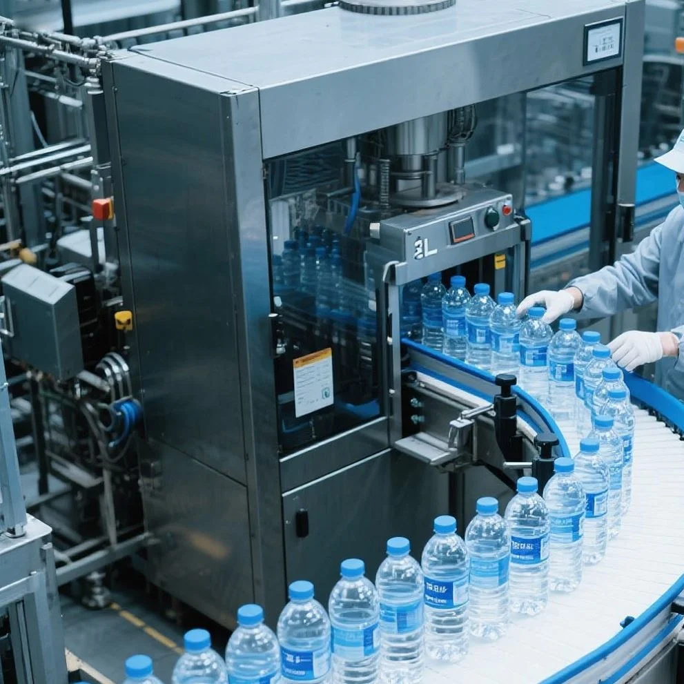 Full Mineral Water Filling Production Line Factory Packaged Drinking Water Plant Complete Line 3 in 1 Water Filling Machine