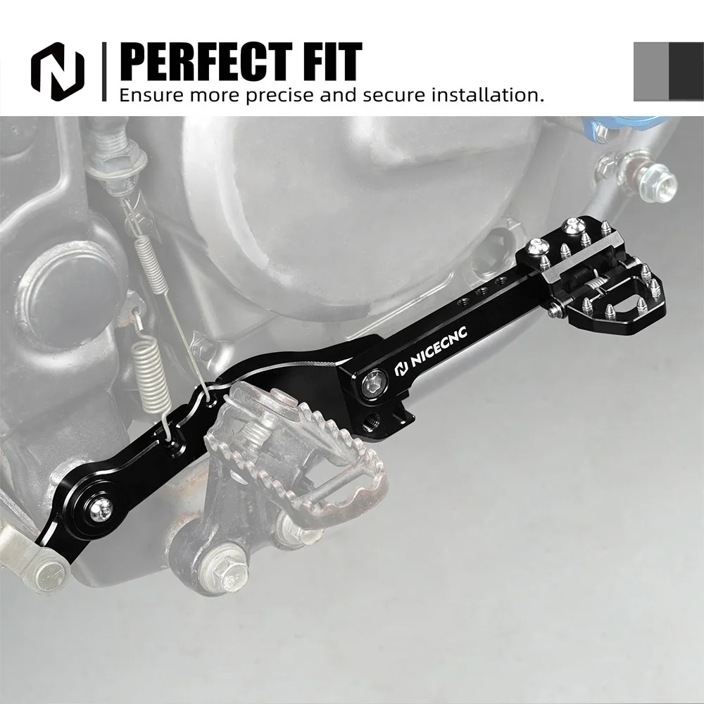 NICECNC For Suzuki DR650 DR 650 Multifunctional Rear Brake Pedal For Suzuki DR650 DR 650 1996-2025 2024 2023 2022 2021 2020 2019