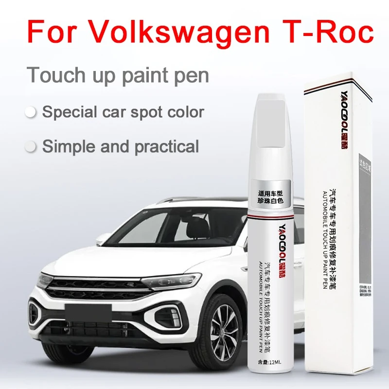 For Volkswagen T-Roc Car Paint Surface Repair Paint Pen Volkswagen T-Roc Increase Glossiness Varnish Scratch Removal Repair Tool