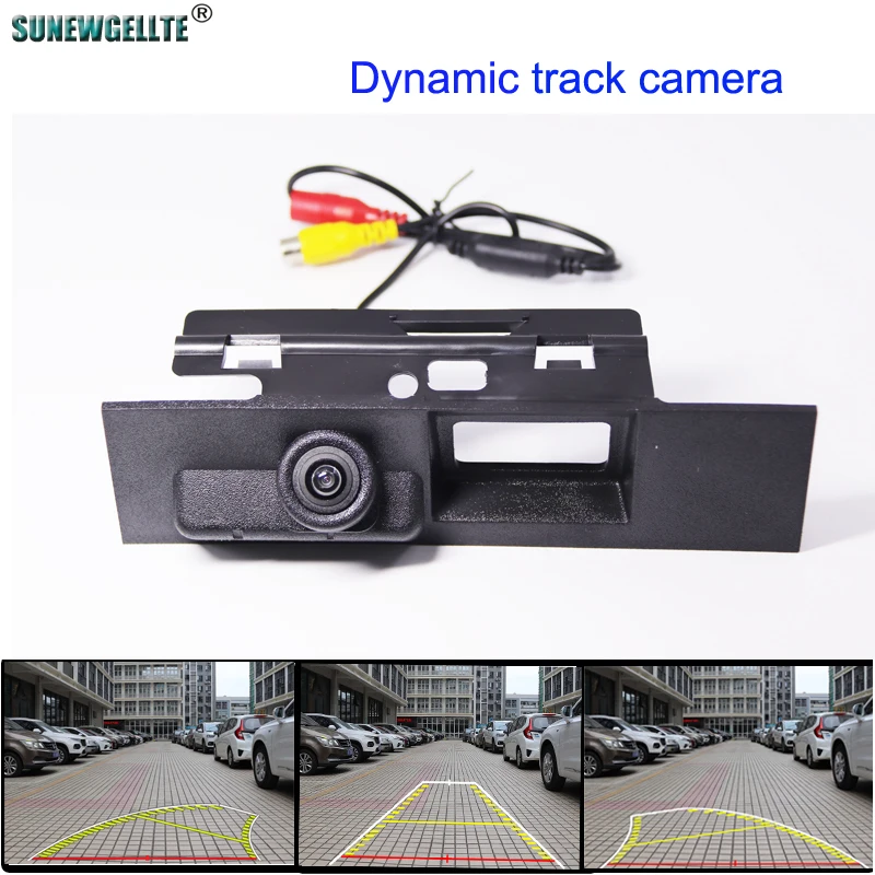 

HD 4089T Vehicle Dynamic Trajectory Parking Line Car Rear View Reverse camera For Ford Mondeo 2017 2018 2019 2020