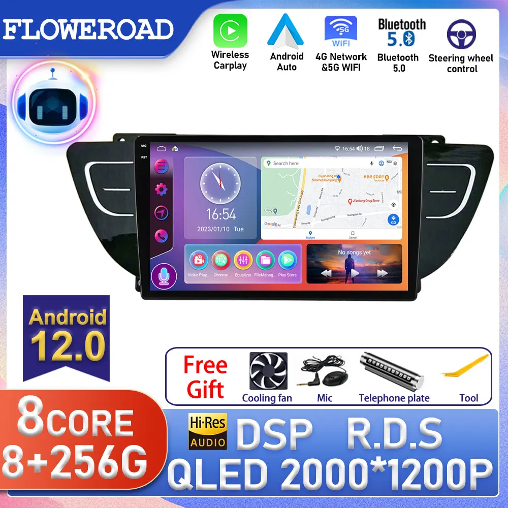 

Android For Geely Atlas NL-3 2016 - 2020 Car Radio Multimedia Video Player Navigation Carplay Stereo Smart GPS No 2din 2 Din DVD