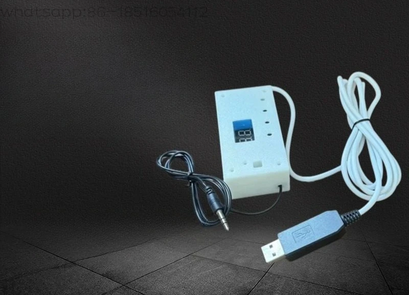 

Управление звуком через аудиоинтерфейс: физический кликер автоматически нажимает на клавиши.