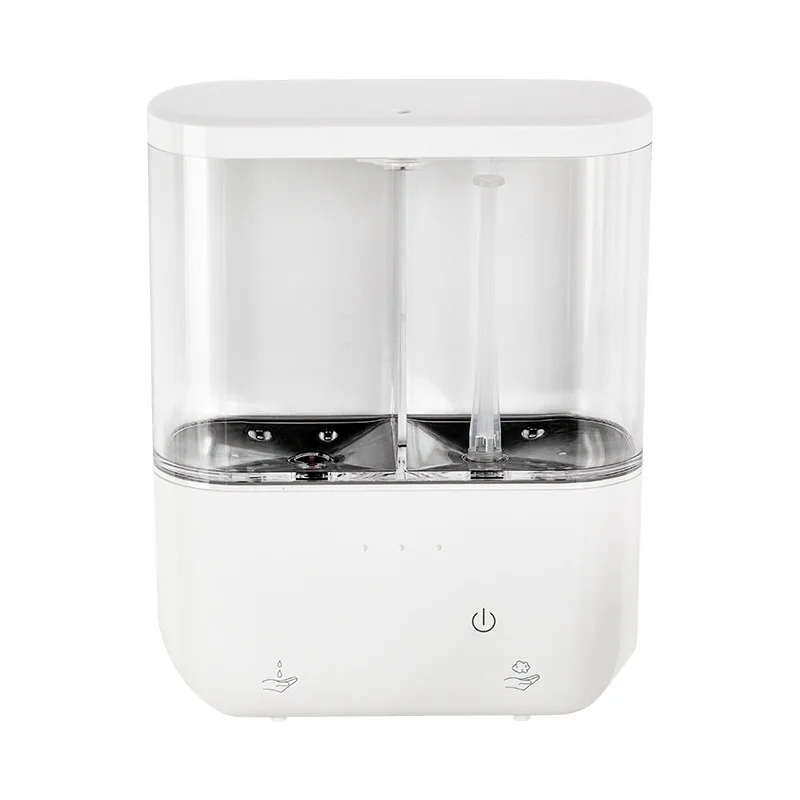 

Вакуумная настенная машина с двойной головкой, автоматическая машина для дезинфицирующего средства для рук, дозатор мыла для бытового моющего средства для отеля