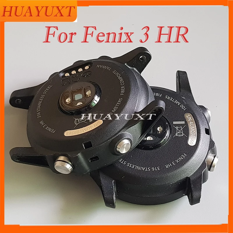 For Garmin Fenix 3 HR Back Cover Case Smart Watch Repair Replacement Parts