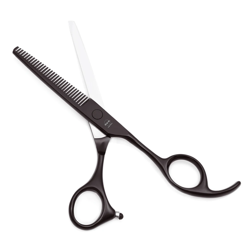 Friseurschere 5,5 6" AQIABI JP Edelstahl-Schneideschere 1 Stück Effilierschere Professionelle Friseurschere A1008 – Detail 2