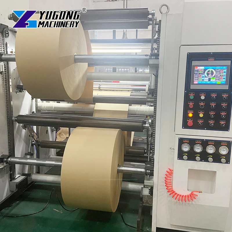 Промышленная машина для резки термобумаги для банковских квитанций и систем POS — вариант перемотки без сердечника