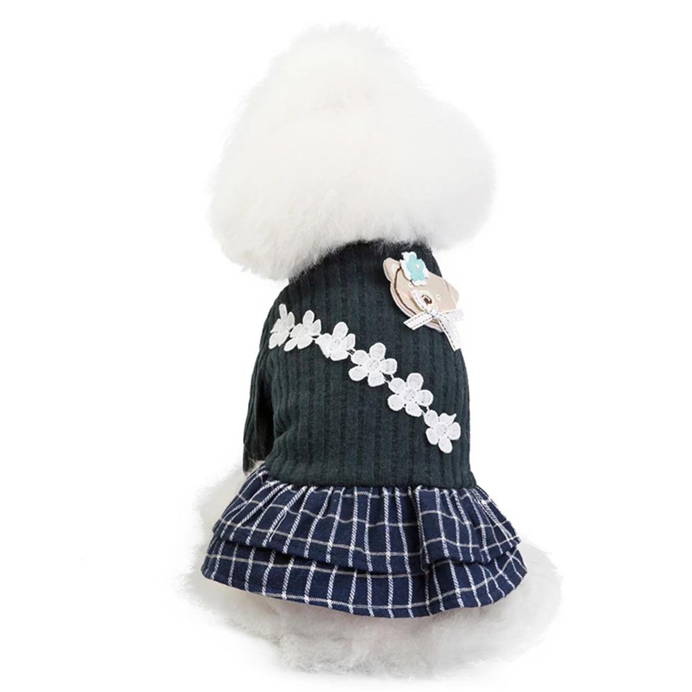 

Pet Clothes Warm Dog Coat Cute Dachshund Clothing Dark Grey Winter Party Perfect for Walking Jogging Outdoor Christmas Pet
