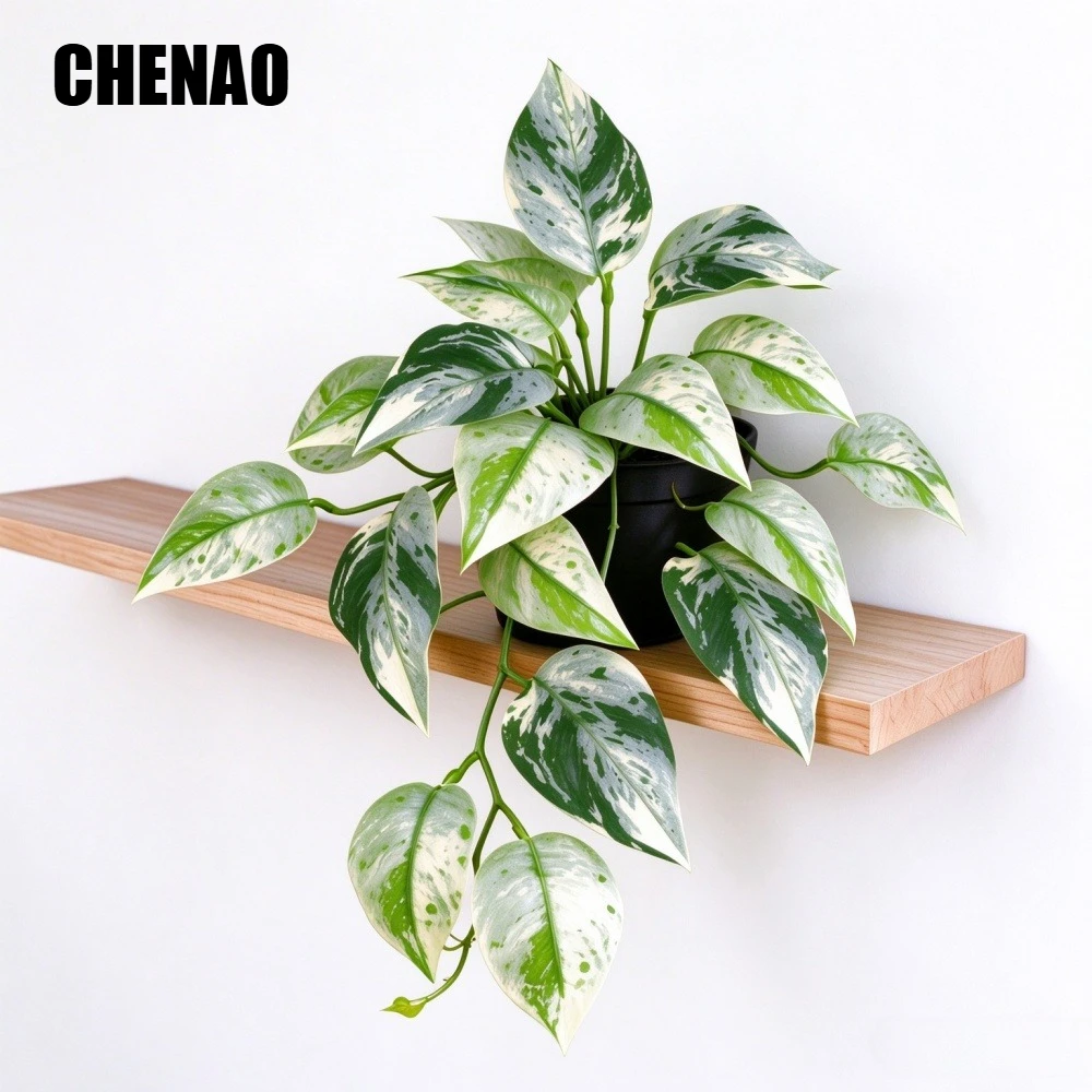26cm Artificial Hanging Trailing Plant Lifelike Fake Green Foliage No Pot Faux Plant for Wall Shelf Vase Home Decor
