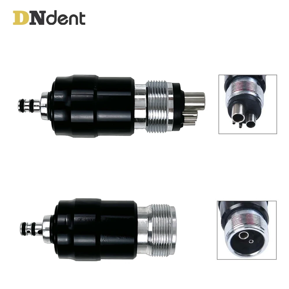 

1Pc NSK Style Dental Quick Coupler Swivel Connector Coupling 2/4 Holes Adapter Fit NSK QD-J High Speed Handpiece Turbine
