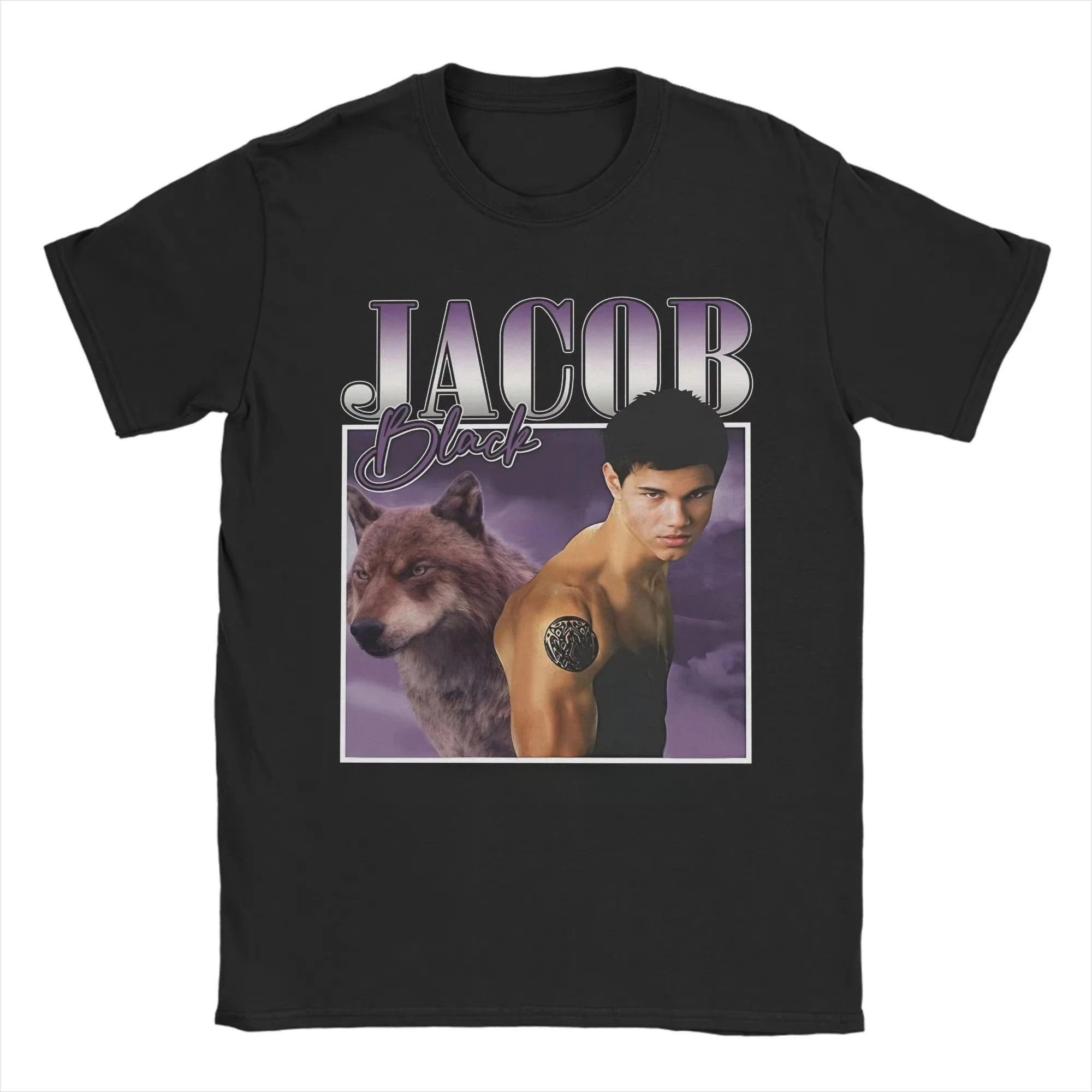 Twilight Jacob Black Where The Hell Have You Been Loca Movie T-Shirt Unisex T-Shirt aus reiner Baumwolle Kurzarm-T-Shirt