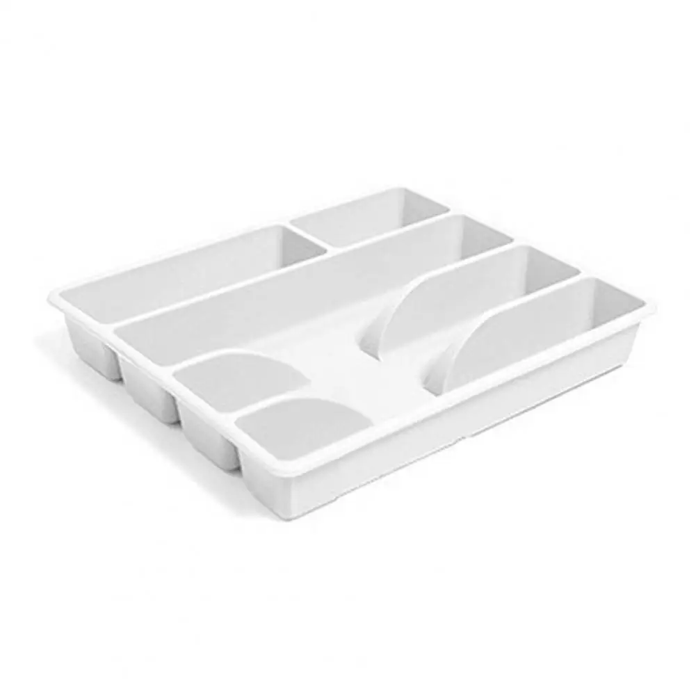 Knife Fork Holder Cutlery Storage Box with Multi Compartments for Forks Spoons Chopsticks Tableware for Organization