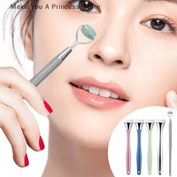 Blackhead Spatula Blackhead Remover Tweezers Pimple Popper Tool Acne Needle Removing Treatment Comedone Facial Cleaner Skin