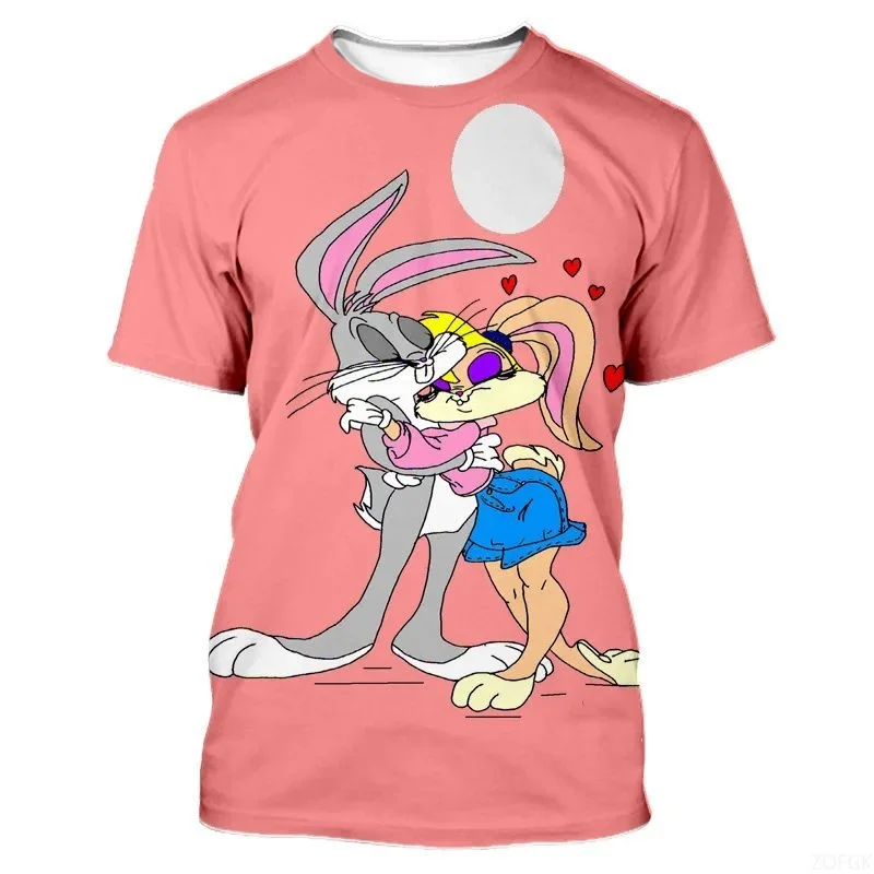 

New Summer Quick Drying Short Sleeved, Round Neck Casual Cartoon Anime 3D Printed T-shirt