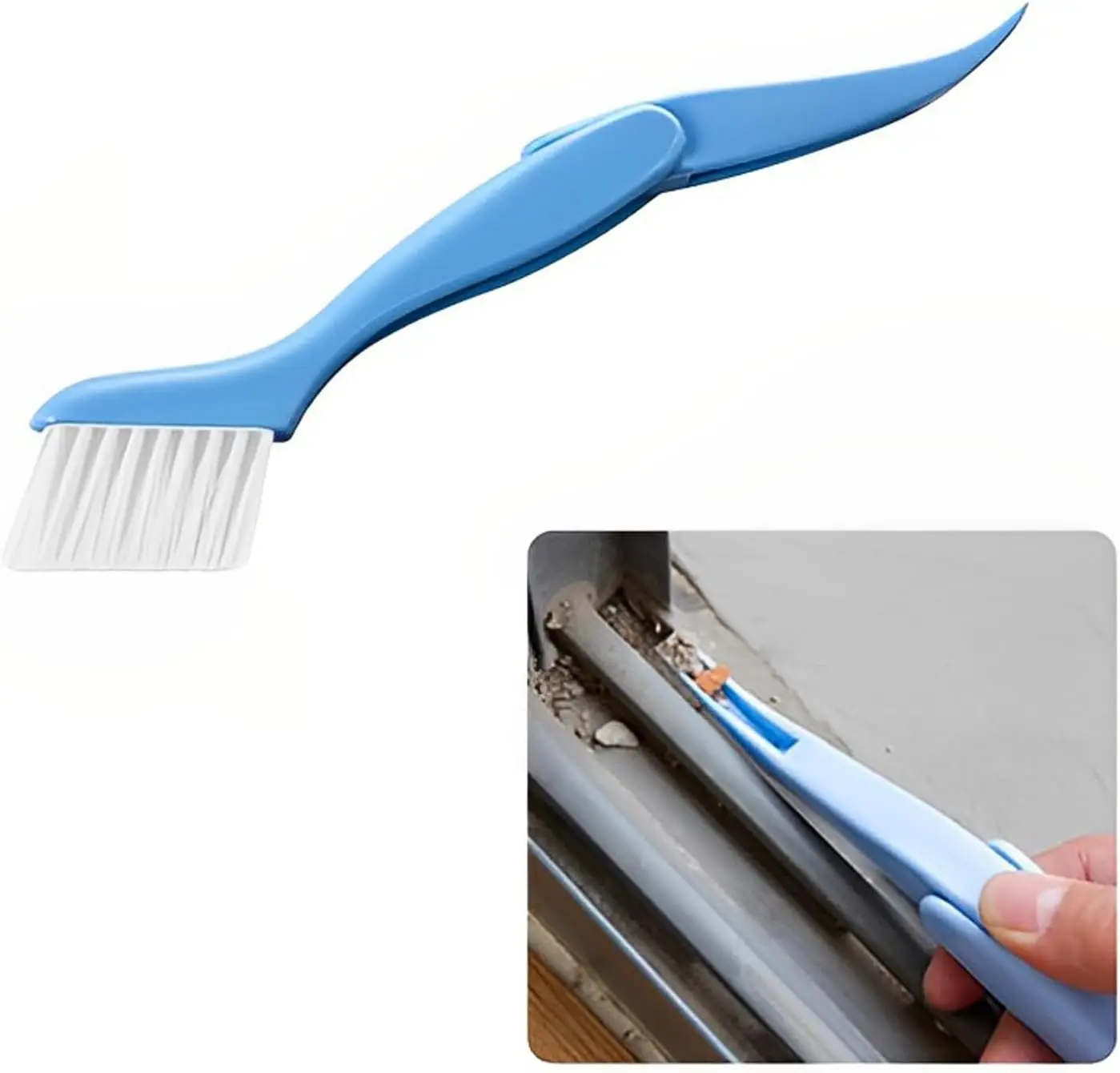 Klimaanlage Kondensator Fin Kamm Reiniger 2 Stücke, Klimaanlage Fin Reiniger Pinsel, Geräte Spule Schneebesen Sauber Pinsel Edelstahl