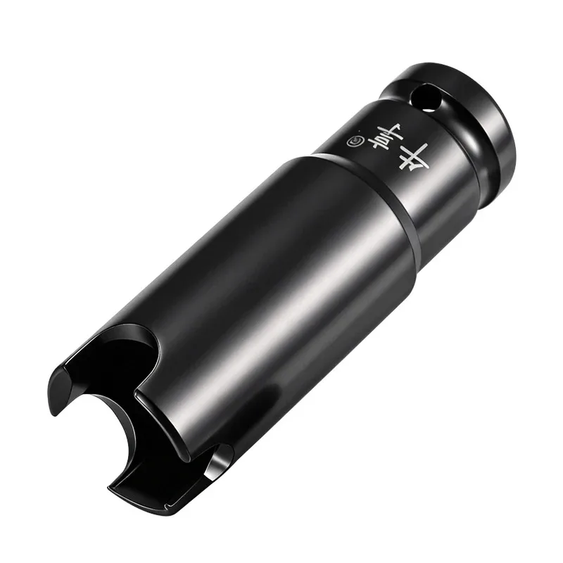 Kettensägen-Kupplungs-Demontageschlüssel 52-58mm 1/2 Zoll Verstärkter Dreiklauen-Demontagehülsen-Sechskantadapter Verlängerter Schraubenschlüsselkopf – Detail 8