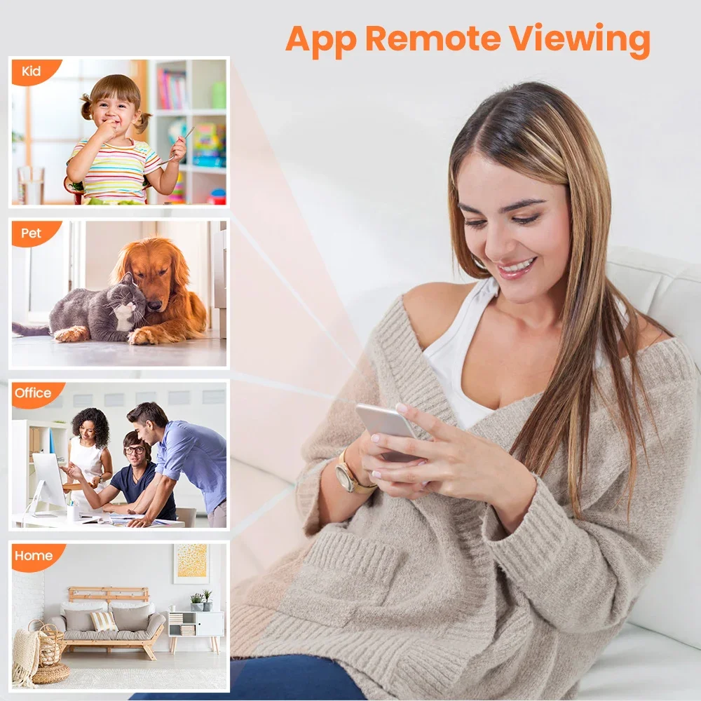 Wifi Cameras Wireless Surveillance Cameras Security Protectio Wireless Cam Recorder Motion Sensor