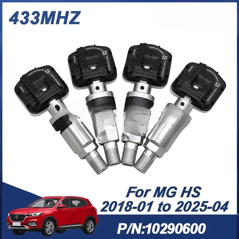 

Датчик TPMS (1/4 шт.) для MG HS 2018-2025, датчик контроля давления в шинах 10290600 433 МГц