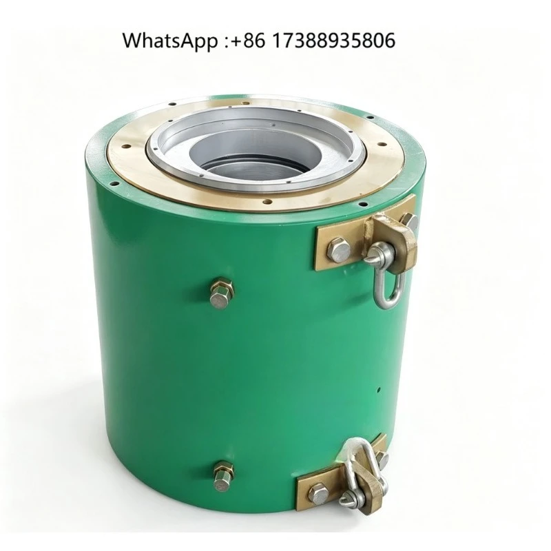 Double Acting Hollow Iron Electric Hydraulic Jack High Sealing Durability Prevents Leaks Pressure 80cm Max Height Custom/OEM/ODM