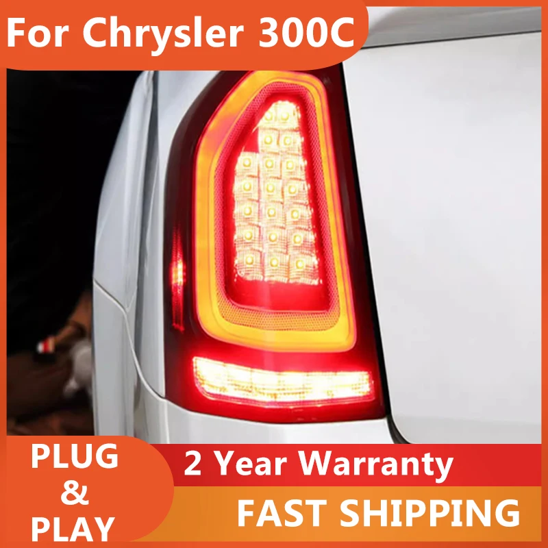 

Car Accessories for Chrysler 300C Rear Lamp 2011-2015 300C Tail Light Rear DRL Fog Brake Turn Signal Reversing