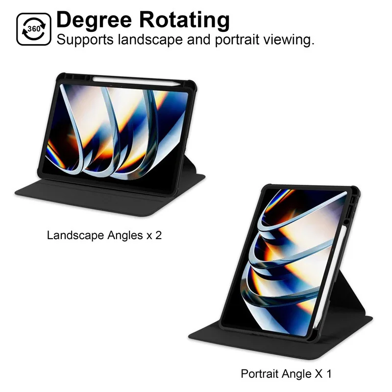 For Infinix Xpad X Pad 11 inch 2024 Cover Acrylic Rotating Stand Tablet Funda For Infinix Xpad 11 inch case