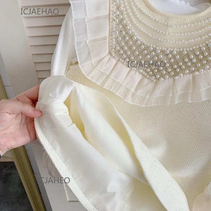 

Teen Girl Clothes 2025 Children Girls SleevelessOutfit Dresses Costume Baby Kids Long Sleeve 2 Piece Set Underwear Spring Fall