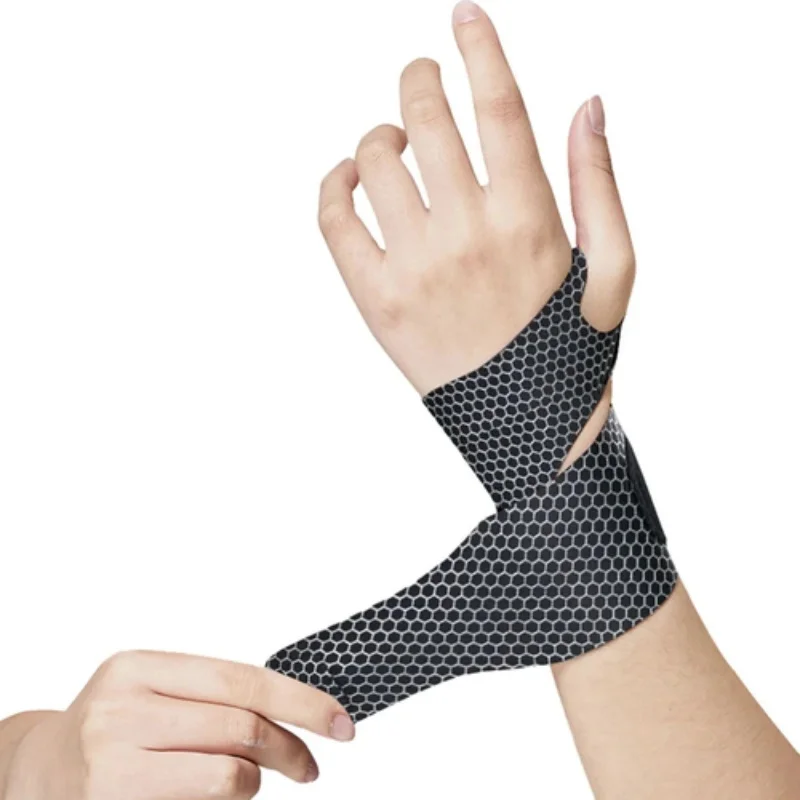 1Pcs Adjustable Thin Compression Wrist Guard Sprain Wrist Brace Tendon Sheath Pain For Men Women Wrist Exercise Safety Support