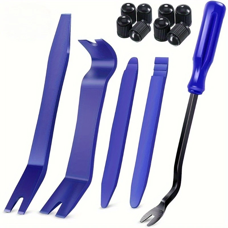 [Pry-Free Panel Tools] 13pcs Scratch-Free Trim Removal Tool Kit | Interior for Door Panels & Audio Dashboards