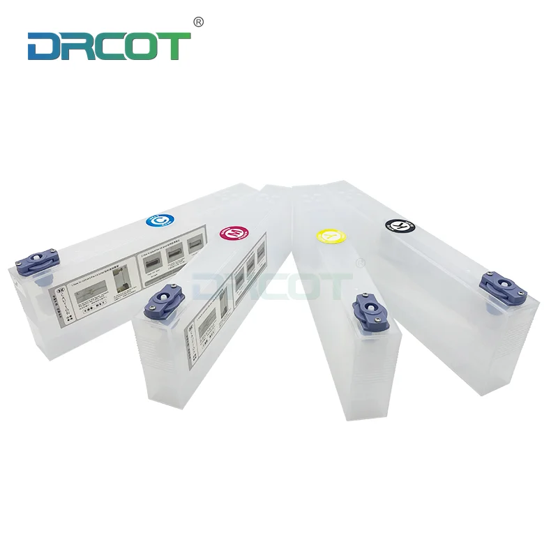 Printer Parts Refill Sub Tank CISS 350ml UV Flatbed Machine Refillable Ink Cartridge