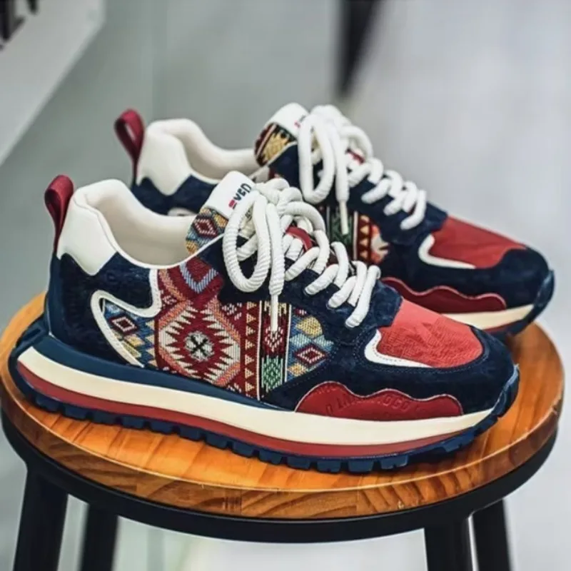 

Мужские классические кроссовки на шнуровке, кроссовки на плоской подошве, прогулочная обувь на мягкой подошве, дышащая парусиновая обувь, обувь Forrest Gump