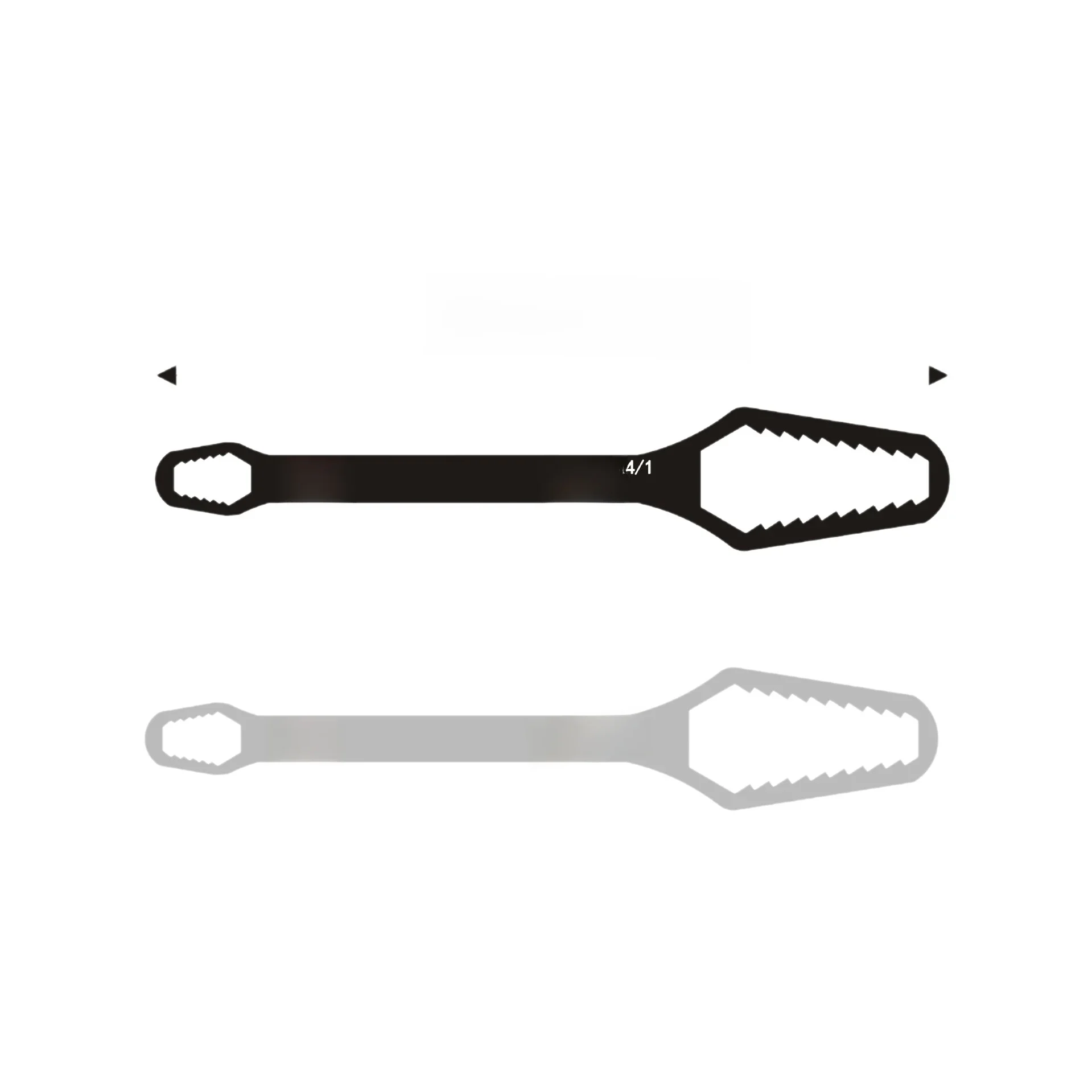 1pc Universal Double-head Wrench Self-tightening Adjustable Wrench Portable Hand Tool Multi-functional Non-slip Household Tools