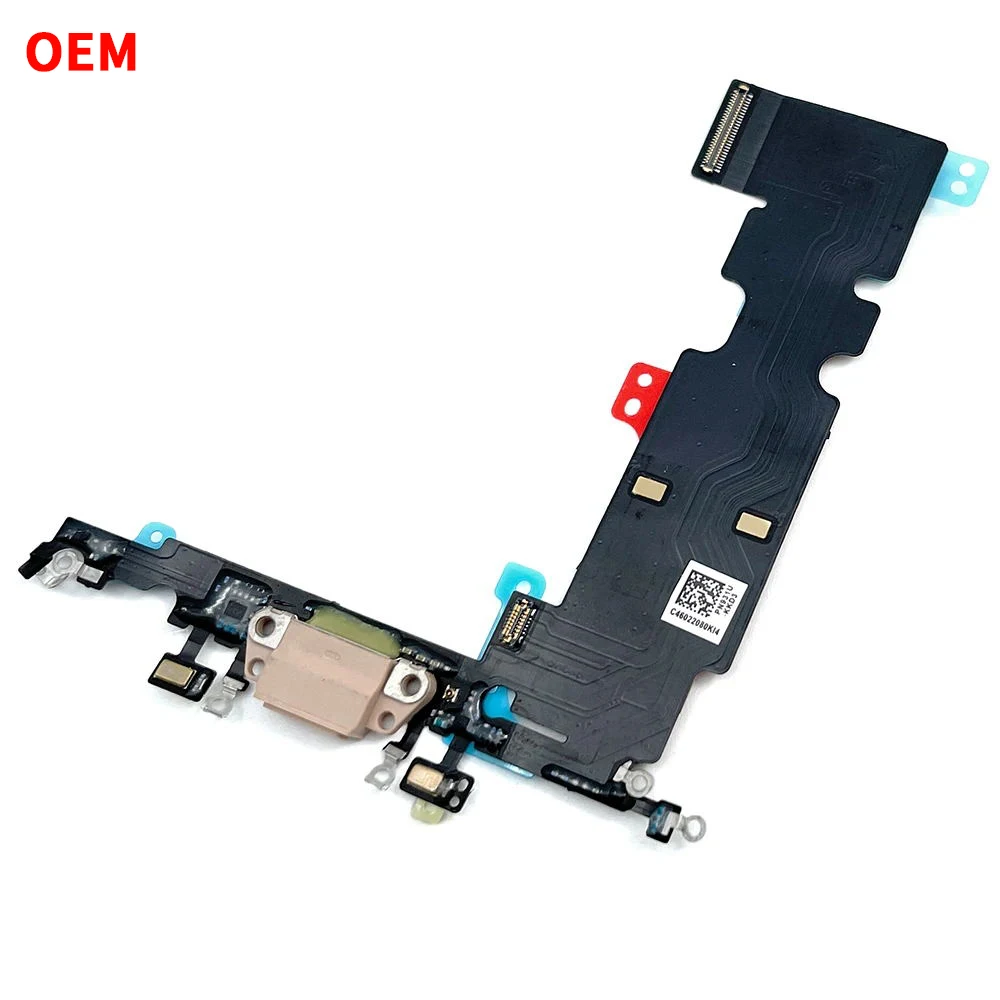 USB Charging Port Board Flex Cable Connector Parts For iPhone 7 7Plus 8G 8 Plus Microphone Module  Board