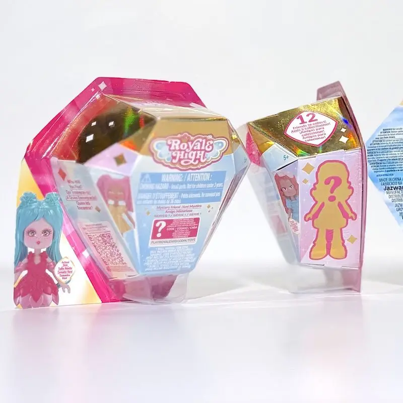Caja Sorpresa Misteriosa Spot Girl Heart Magic Royale High Serie Amigos Misteriosos Mini Muñeca 1 de 3 Pulgadas Intercambiable