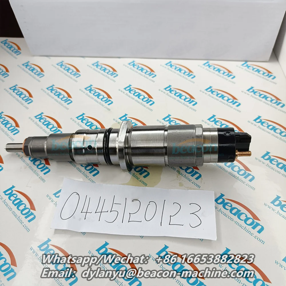 0445120123 New Common Rail Crude Oil Fuel Injector Nozzle for Bosch for Cummins ISBe Dongfeng Kamaz