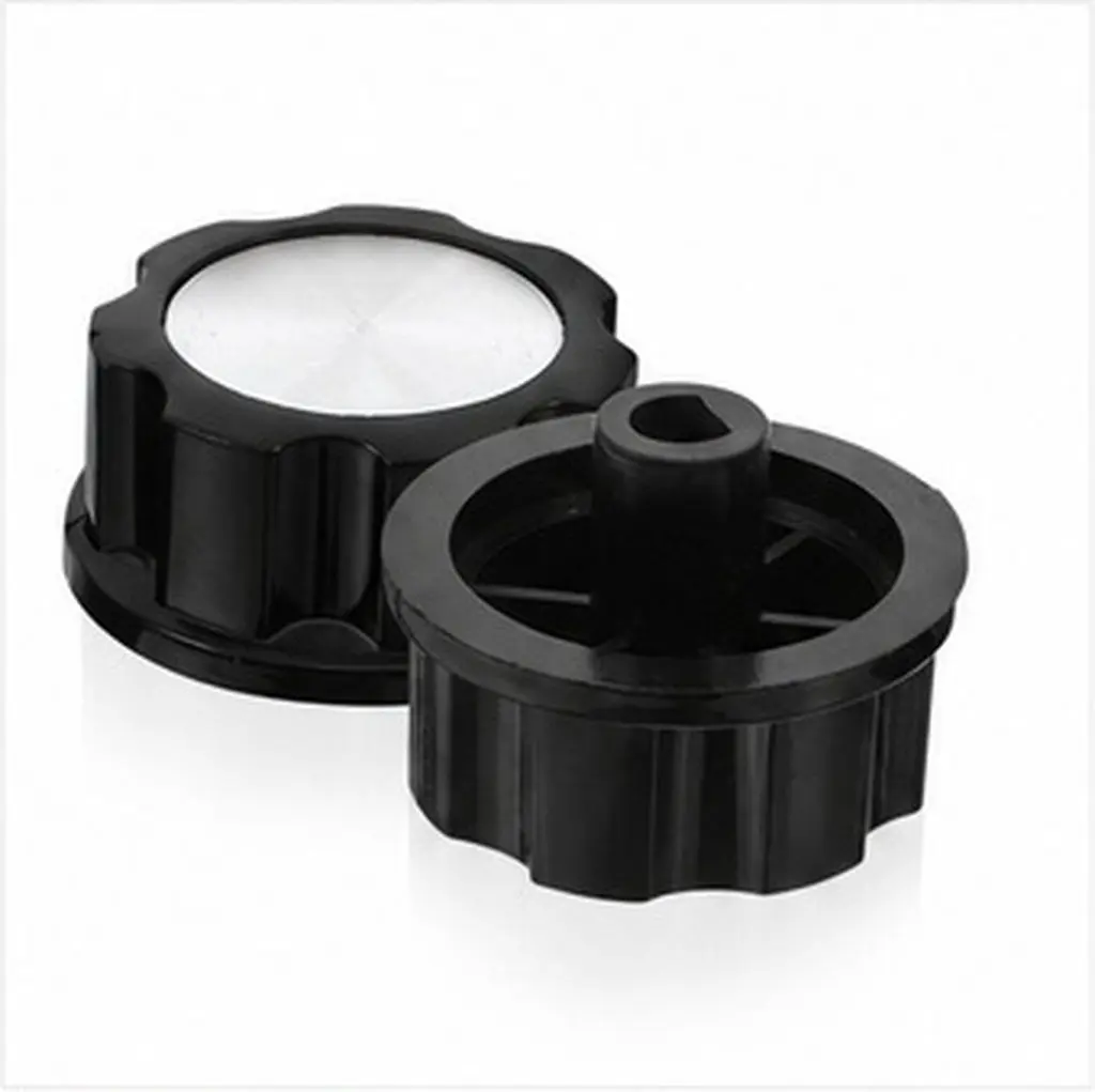 2Pcs Oven Control Knob Set Universal for Air Fryer Electric Range Cooktop Stove Burner Heater Ignition Switch Button Smooth Grip