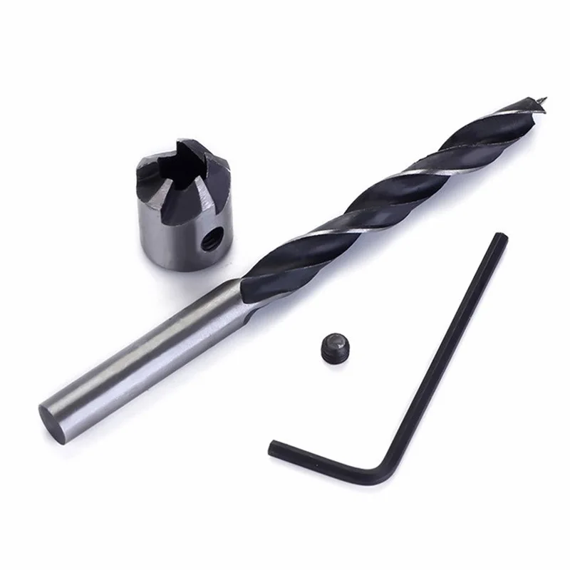 木工用ステンレス鋼皿穴,木工ツール,3mm-10mm,7個