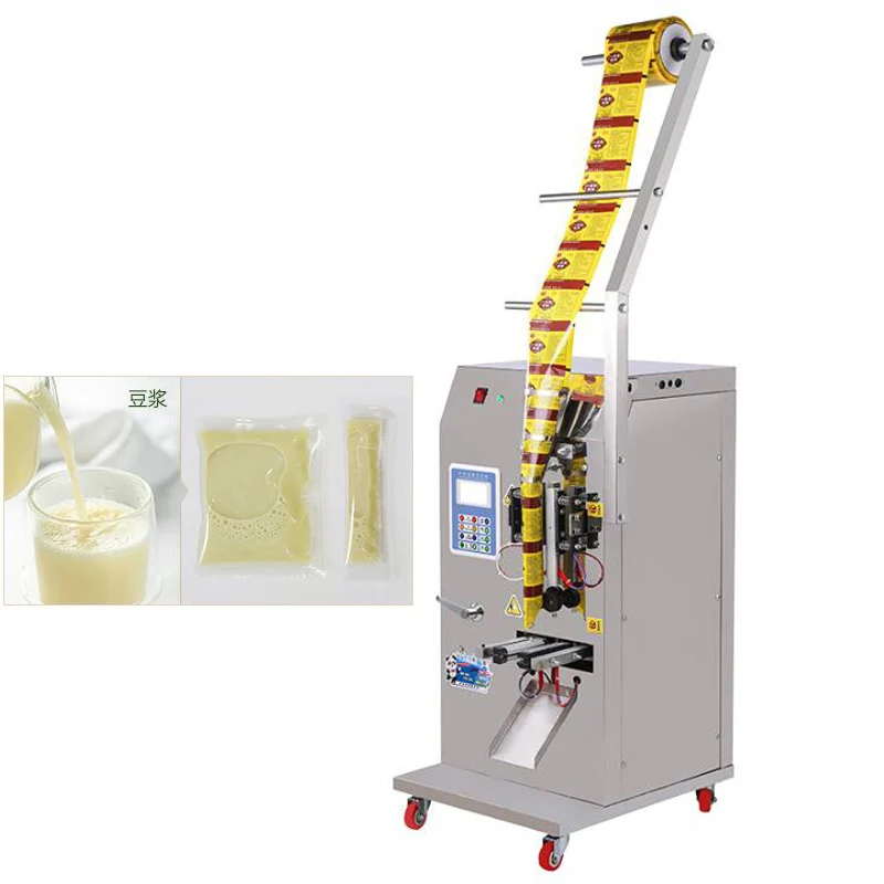 Automatic Milk Juice Drinking Water Sachet Liquid Filling Packing Machine
