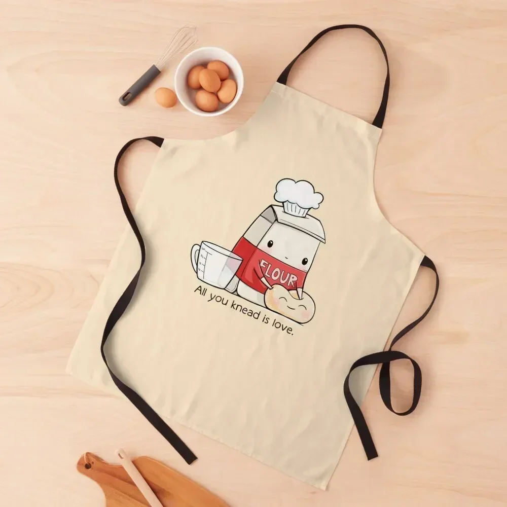 

All You Knead is Love Apron Things For The Home men Kitchenware painting Apron